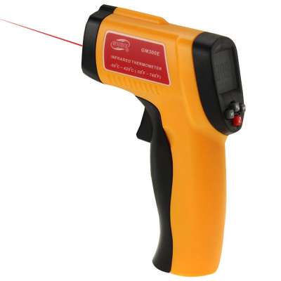 BENETECH GM300E Digital Laser Point Infrared Thermometer, Temperature Range: -50-420 Celsius Degree