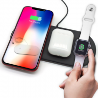 Wireless Charger Watch Charging New Fantasy Smart Mobile Phone Holder 3 In 1 Fast Qi Wireless Charger